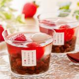 【母の日】苺一会 あまおう苺と小豆の涼やかゼリー
