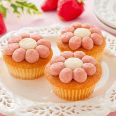 【母の日】あまおう苺のフラワーケーキ