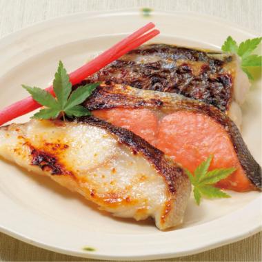 Marinated Sockeye Salmon & Black Cod