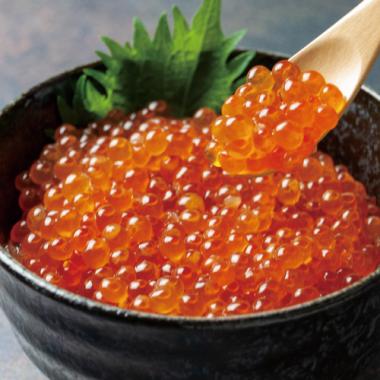 Salmon Roe marinated in a Soy sauce