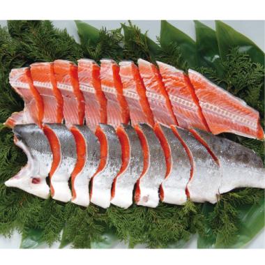 Lightly Whole Salted Sockeye Salmon Fillet