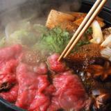 【ブラックアンガス牛】肩ロースすき焼き[約1.0kg]