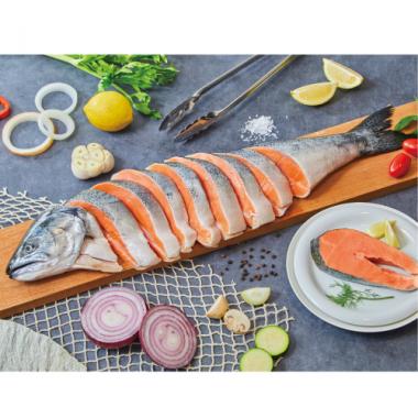 Whole King Salmon (Steak Cut)