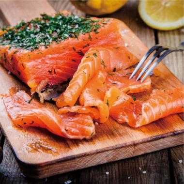 Smoked Sockeye Salmon (HalfCut/Sliced)