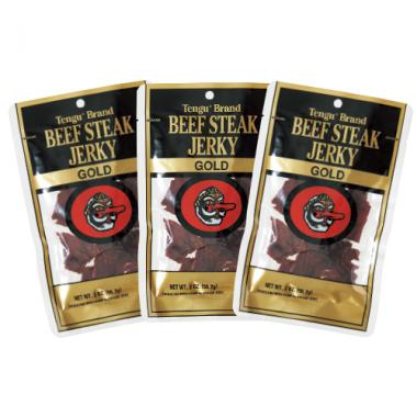 【TENGU】Beef Steak Jerky[3 packs]
